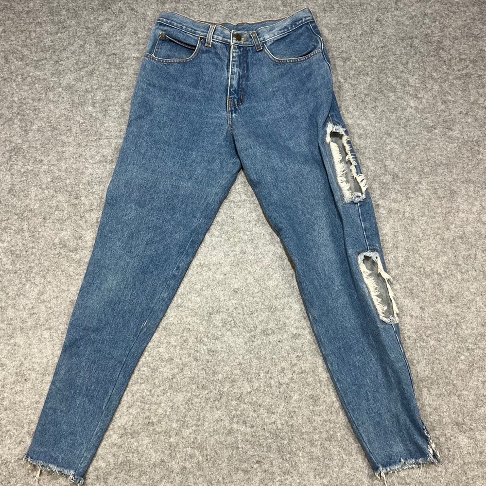 BOLO Limited Edition Window Denim Jeans Women's Size Medium Blue - Picture 2 of 7